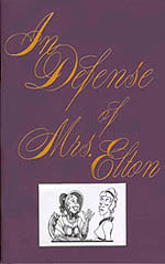 In Defense of Mrs Elton - Buchcover