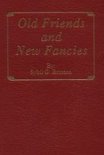 Old    Friends and New Fancies - Buchcover